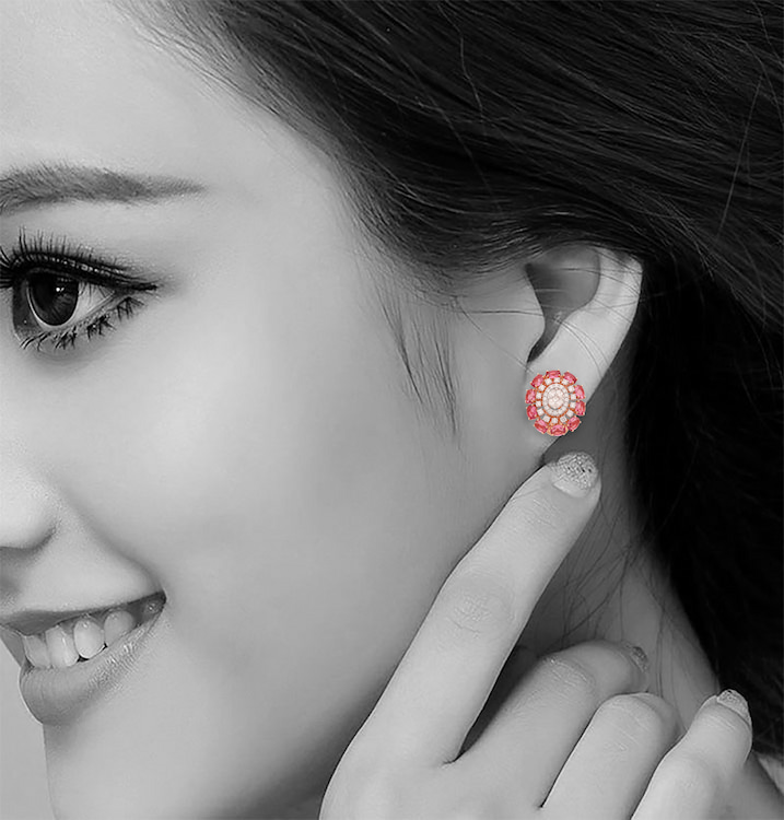 The Enriched Rouge Earrings